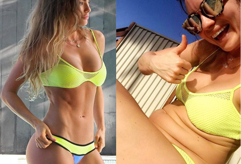 Avoir un corps tonique en 2 min - Instagram EmilySkyefit