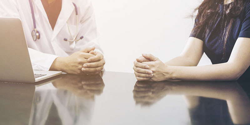 Entretien préalable avec un médecin (iStock)